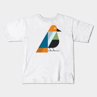 Colorful Flat Bird Kids T-Shirt